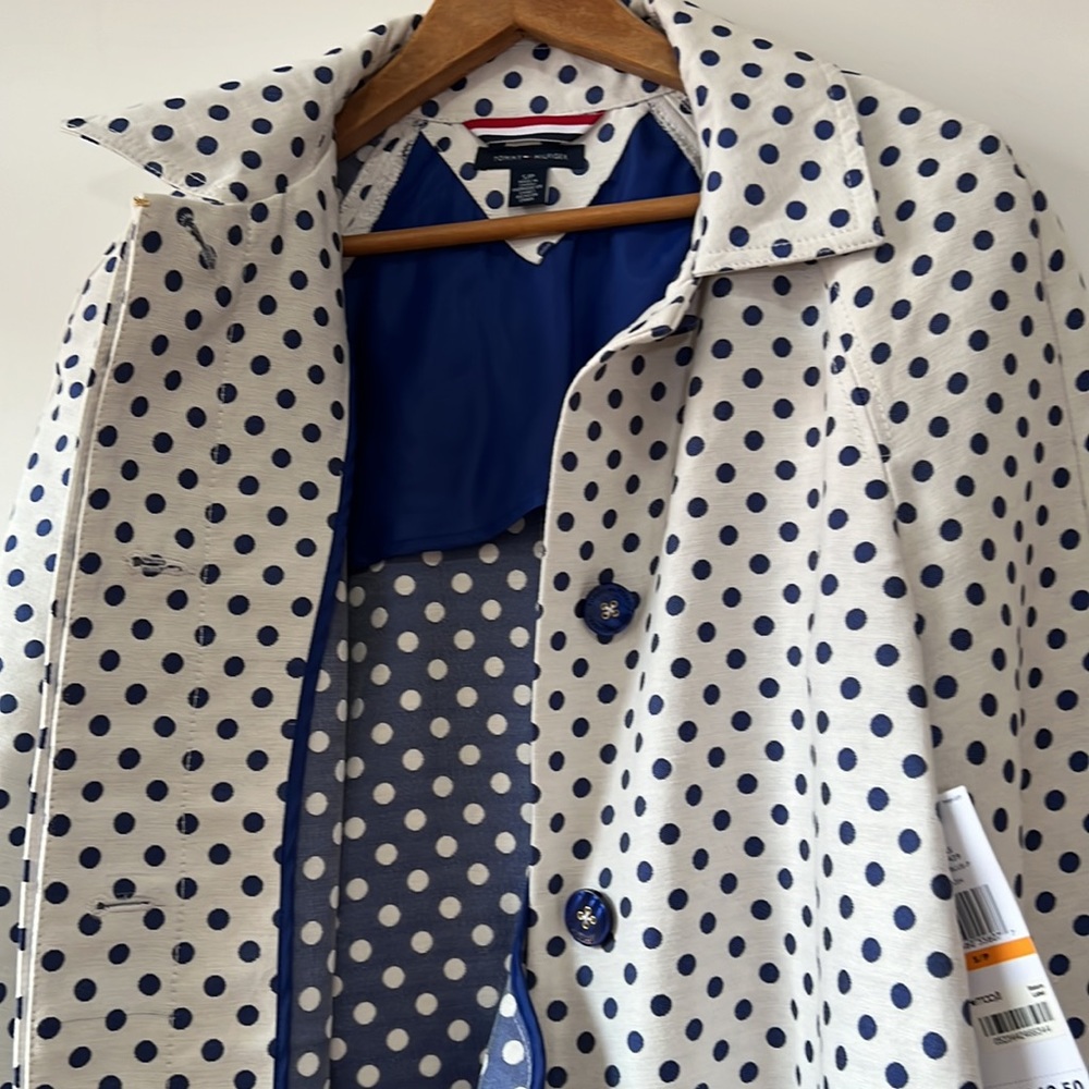 NWT Tommy Hilfiger Vintage Polkadot Jacket - size S